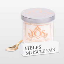 Load image into Gallery viewer, HELPS MUSCLE PAIN - HEALTHY AROMATHERAPY CANDLE -
